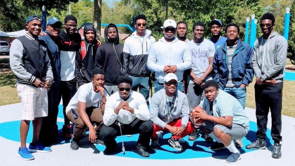 SUMMIT brothers together at a community gathering