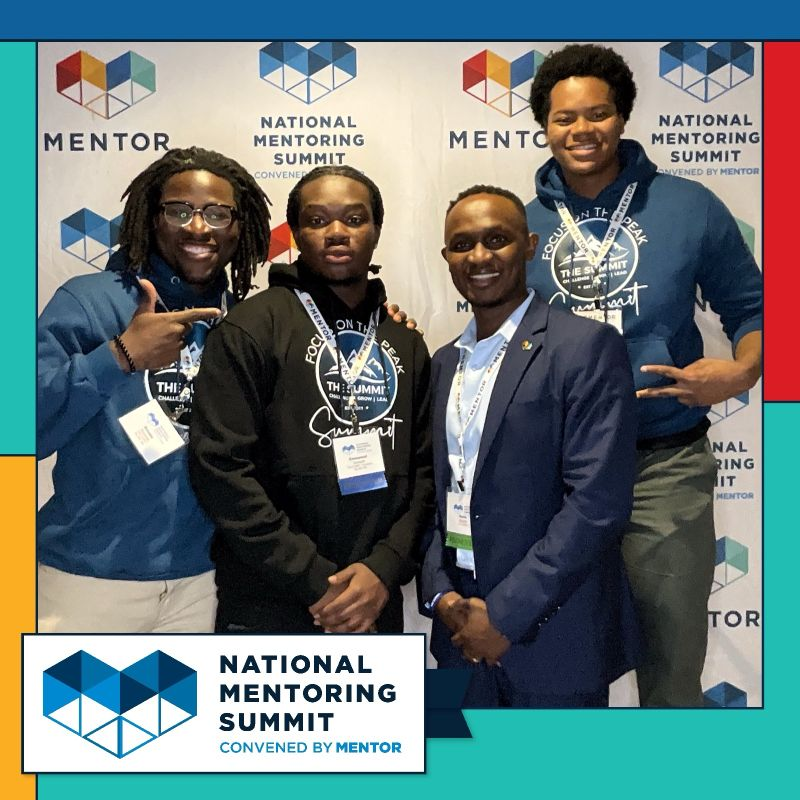 SUMMIT brothers group photo at the National Mentoring Summit